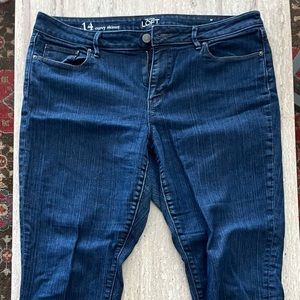 Only worn once Brand new Loft jeans